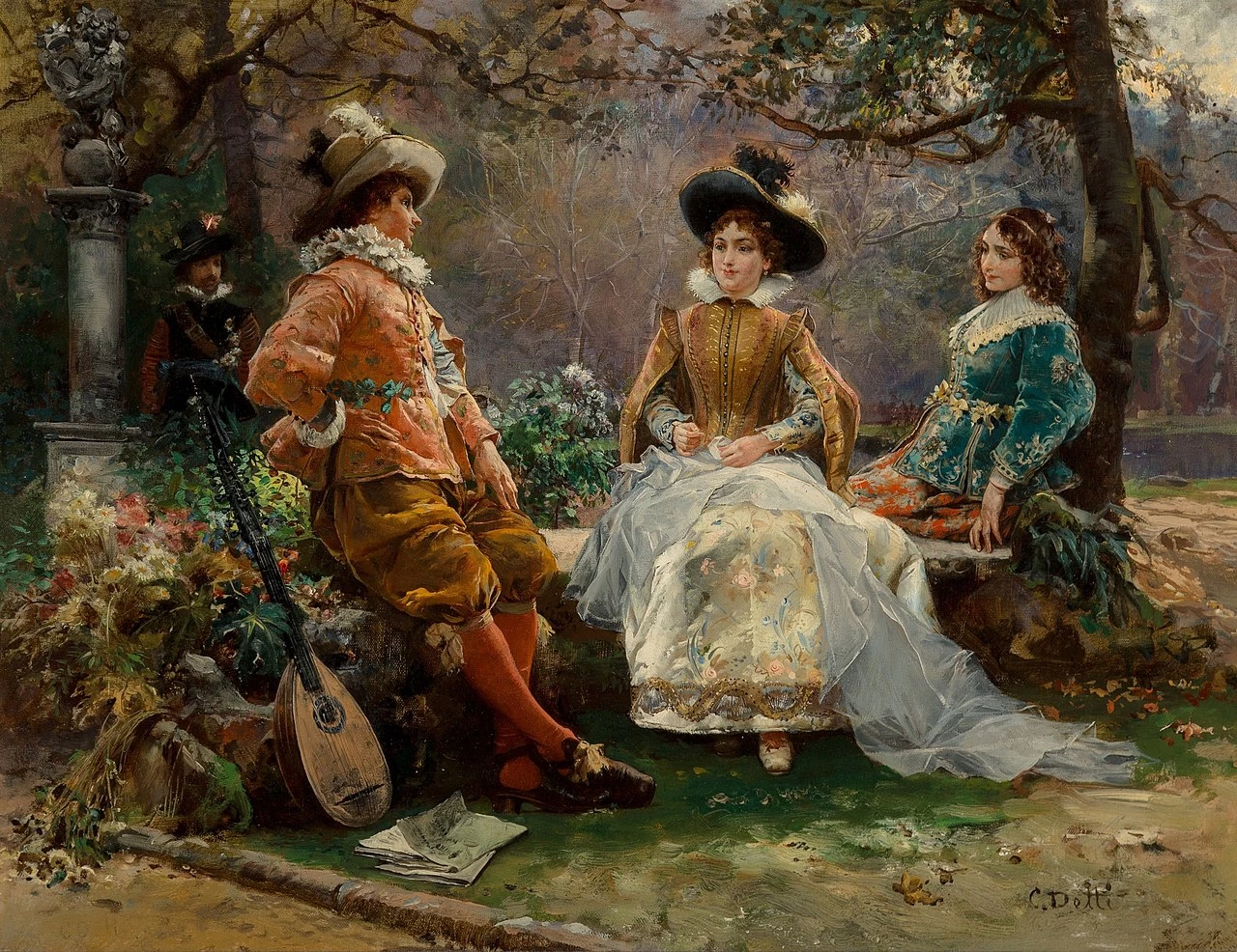 Cesare Detti - Musica in giardino